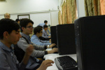 بازدید دانش آموزان از آزمایشگاه های کامپیوتر در تاریخ ۹۶/۱۲/۲۳